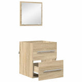 Bathroom Furniture Set with Drawer Brown 41 x 38.5 x 48 cm 875688