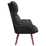 Armchair Black 69 x 74 x 93 cm Artificial Leather 42001863