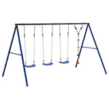 Outdoor Swing Set with Swings and Disc Swing 3283610