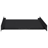 Washing Machine Intermediate Shelf Black 60 x 60 x 8 cm Steel 42022039