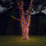 Solar Fairy Lights 5 pcs 5x200 LED Colourful Indoor Outdoor 328954