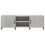 TV Cabinet Concrete Grey 150x30x50 cm Engineered Wood 812631