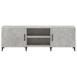 TV Cabinet Concrete Grey 150x30x50 cm Engineered Wood 812631