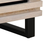 Bedside Cabinets 2 pcs 40x33x46 cm Solid Wood Bleached Mango 377473