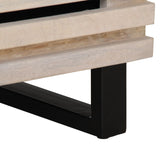 Bedside Cabinets 2 pcs 40x33x46 cm Solid Wood Bleached Mango 377473