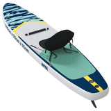 SUP Board with Seat 2-in-1 APEX 305 x 76 x 15 cm Blue for 42039129