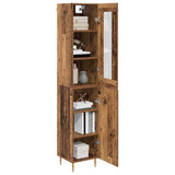 Highboard 2 pcs Old Wood Engineered Wood 3415674