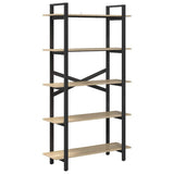 Bookshelf Sonoma Oak 100 x 33.5 x 178 cm Engineered Wood 883935