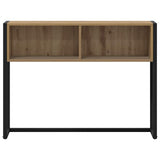 End Table Artisian Oak 100 x 36 x 75 cm Engineered Wood 886695