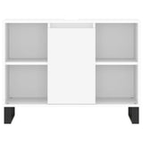 3 Piece Bathroom Furniture Set White Engineered Wood 3190307
