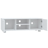 TV Cabinet White 120x40.5x35 cm Engineered Wood 342615