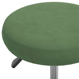 Office Swivel Chair Dark Green Velvet 333177