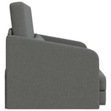 Folding Sofa Bed Dark Grey 65 x 80 x 83 cm Fabric 42030495