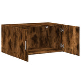 Wall Cabinet Smoked Oak 80x42.5x40 cm Engineered Wood 846128