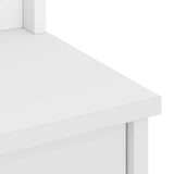 Hall Tree SANDNES White 87x40x159.5cm Solid Wood Pine 4010495