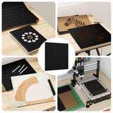 Decor Panels 50 pcs Black Oak 30 x 30 x 0.27 cm Engineered Wood 885618