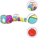 Children Play Tent with 250 Balls Multicolour 190x264x90 cm 3107756