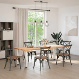 Console Table Legs 4 pcs White 72-74 cm Steel 4012469