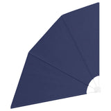 Balcony Privacy Screen 140 x 140 cm Polyester Navy Blue 42000924