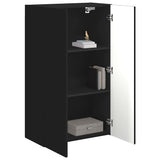 TV Wall Cabinet Black 59.5 x 31 x 100 cm Engineered Wood 892370
