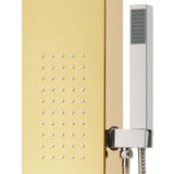 147717 Shower Panel System Stainless Steel 201 Gold