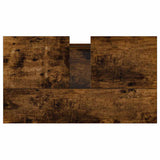 Bathroom Cabinet Smoked Oak 58x33x60 cm Engineered Wood 831593