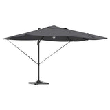 Umbrella Anthracite 351 x 250 x 253 cm Polyester and Aluminium 42003361