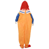 Halloween Scary Clown SPOOKA Yellow and Blue 126.5 x 180 cm 42048672