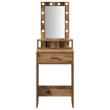 Dressing Table Brown 50 x 41 x 140 cm Engineered Wood 865161