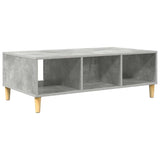 Coffee Table Concrete Grey 102 x 55 x 35 cm Engineered Wood 876192
