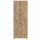 Cabinet Set 2 pcs Artisan Oak 66 x 34.5 x 95 cm Engineered Wood 3416537