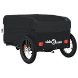 Bike Trailer Black 30 kg Iron 94059