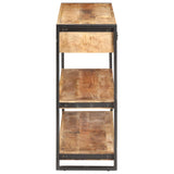 Sideboard 120x30x75 cm Solid Rough Mango Wood 321802