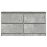 TV Cabinet Concrete Grey 100x35x54 cm Engineered Wood 861799