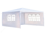 3 x 3m Three Sides Waterproof Tent with Spiral Tubes White 65637085