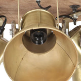 Industrial Ceiling Lamp 25 W Brass 42x27cm E27 320510