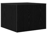 Coffee Table 3 pcs Black Oak Engineered Wood 875034