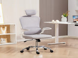 Mesh Back Office Chair, with Lumbar Support - Grey T3398P425008
