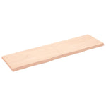 Table Top 180x50x cm Untreated Solid Wood Oak 3156329