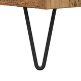 Sideboard Old Wood 69.5 x 34 x 90 cm Engineered Wood and Iron 881495