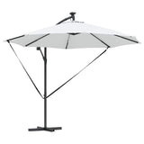 Umbrella Sand 294 x 294 x 248 cm Polyester and Aluminium 42003383