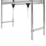 ZNTS Kitchen Sink Double Basin Stainless Steel 144291