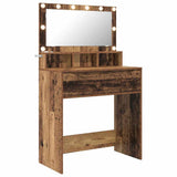 Bedroom Dressing Tables with Drawer Old Wood 80 x 39.6 x 135 cm 888975