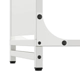 Firewood Rack White 90x28x90 cm Cold-rolled steel 864216