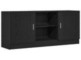 Sideboard Black Oak 120 x 30.5 x 70 cm Engineered Wood 862521