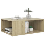 Coffee Table Sonoma Oak 90x67x33 cm Engineered Wood 806906