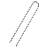 Tent Pegs 12 pcs U-shaped 37 cm 10 mm Galvanised Steel 4009348