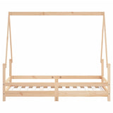Kids Bed Frame 80x160 cm Solid Wood Pine 834489