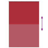 Roller Blind Blackout Red 145x210 cm Fabric Width 141.6 cm Polyester 4011839