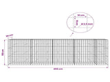 Gabion with 3.5 mm Wire and 10x10 cm Mesh 450x30x150 cm 3463227